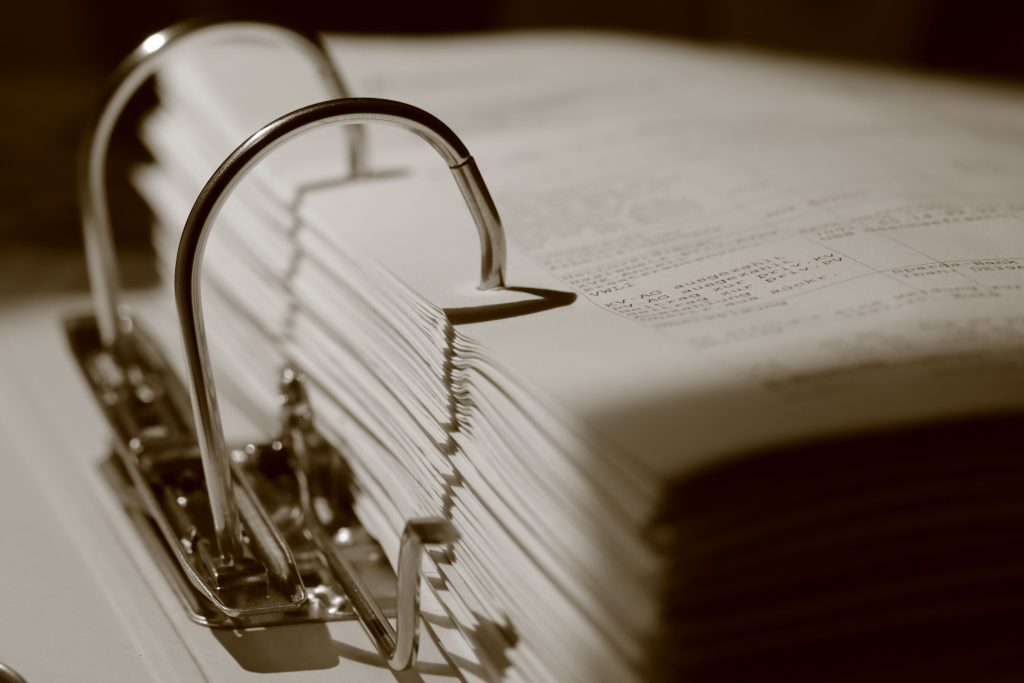pile de documents pour accompagnement & prévoyance professionnel